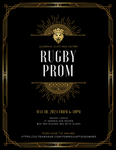 Rugby Prom 2024 Invitation